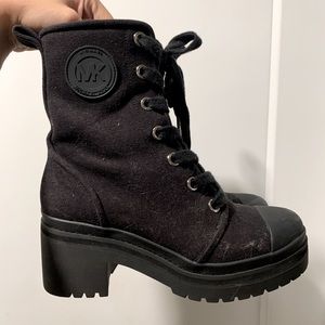 MICHAEL KORS COREY COMBAT BOOTS